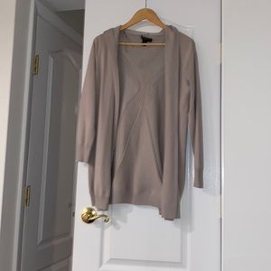 Tan cardigan
